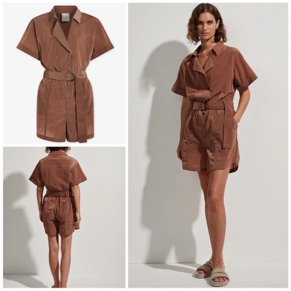 Varley Pants - Varley Belle Boxy Playsuit Size Small NWT